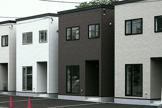 Townhouses in Japan