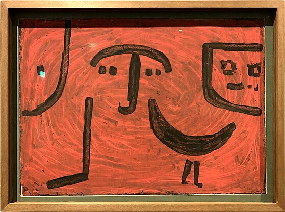 Eine Henne am Abend von Paul Klee